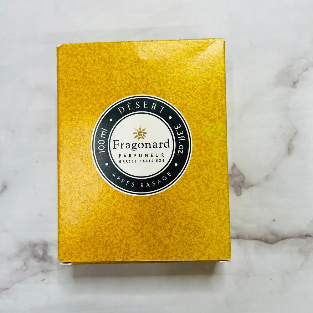 Fragonard Parfumeur Desert Apres Rasage 3.3fl oz 100m Perfume Paris Mens Vintage
